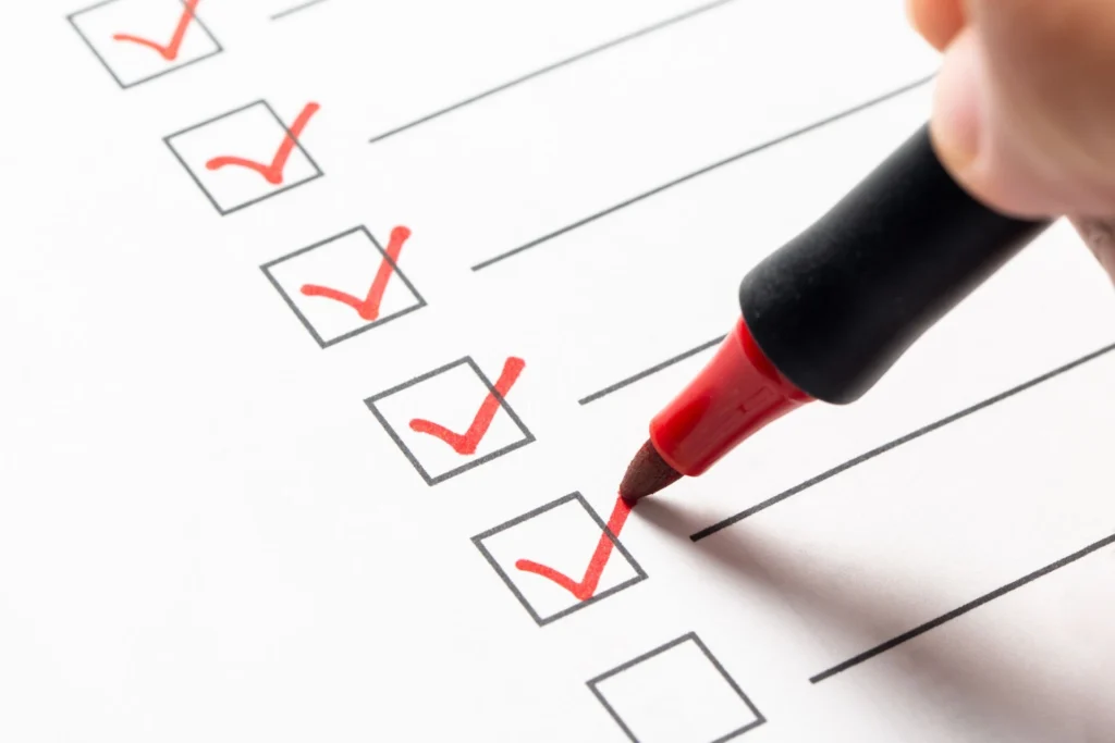 Checklist Box
