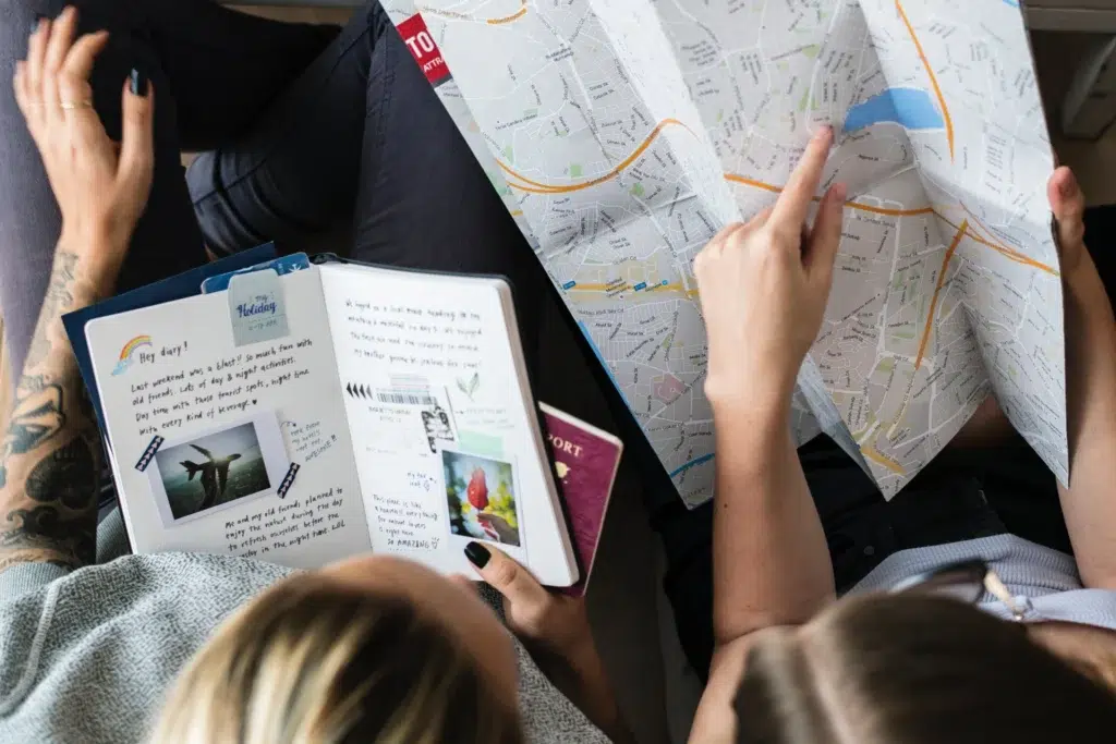 Group travel made easy | Travel bloggers planning for a trip